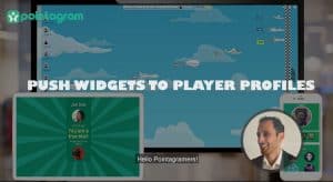 Push Widgets to Player Profle gamifys