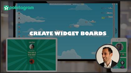 Widget boards gamification