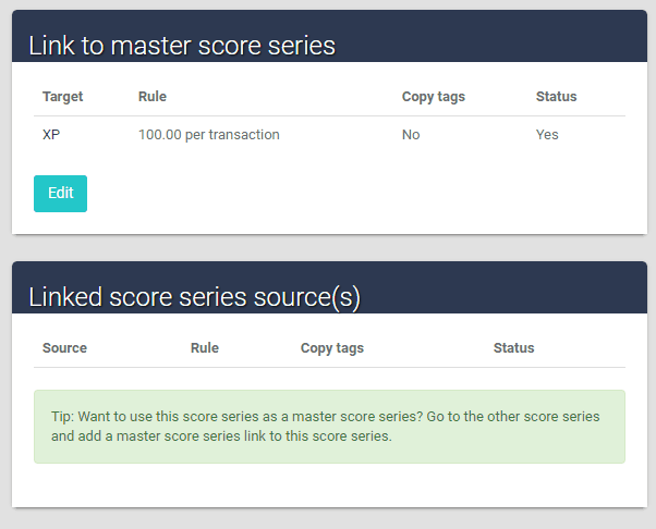 Link to master score series
