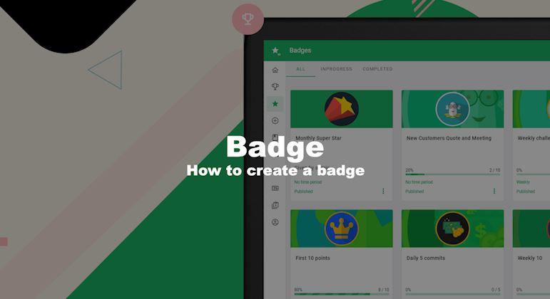 Badge - How to create a badge - Pointagram gramification