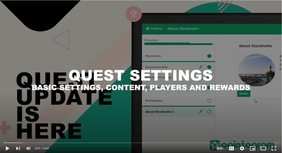 Quest - Pointagram Gamification
