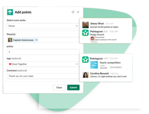 Slack Add Points